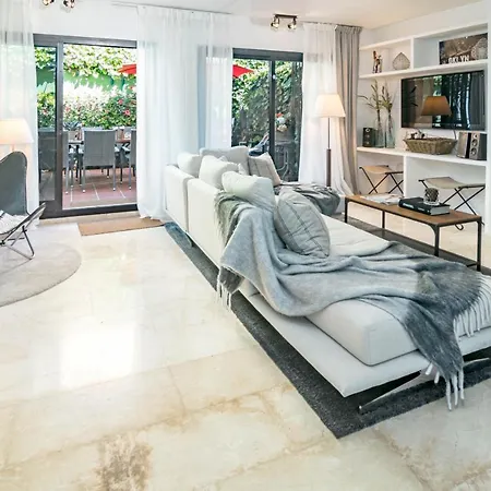Seaside 3 Bedroom Townhouse In San Pedro Close To The With Private Garden Marbellac