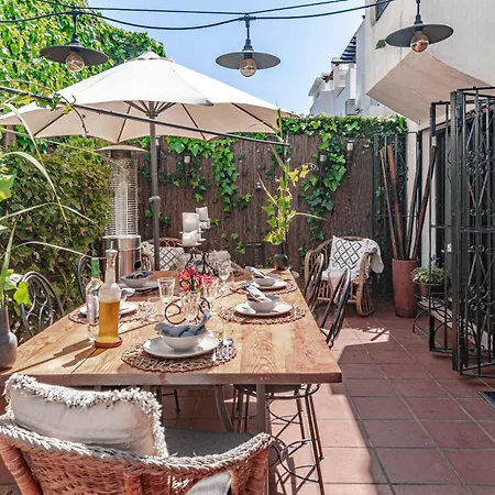 Seaside 3 Bedroom Townhouse In San Pedro Close To The With Private Garden Tatil Evi Marbella
