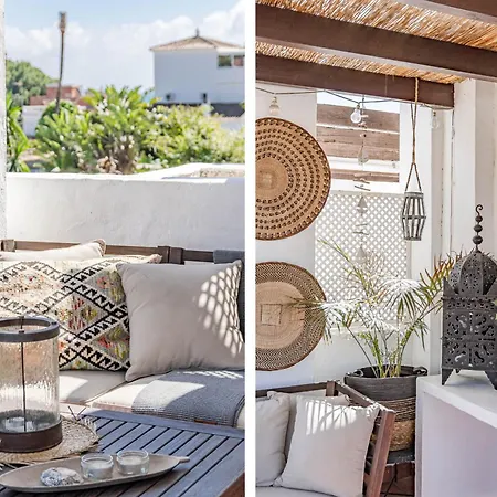 Seaside 3 Bedroom Townhouse In San Pedro Close To The With Private Garden Semesterbostad *