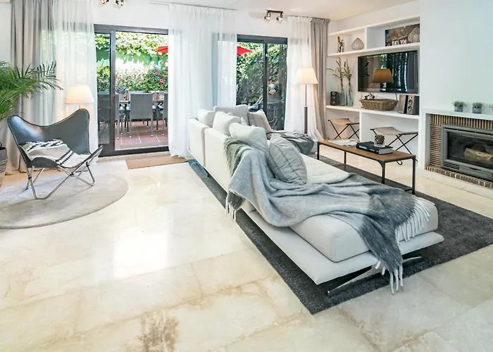 Seaside 3 Bedroom Townhouse In San Pedro Close To The With Private Garden Marbellac