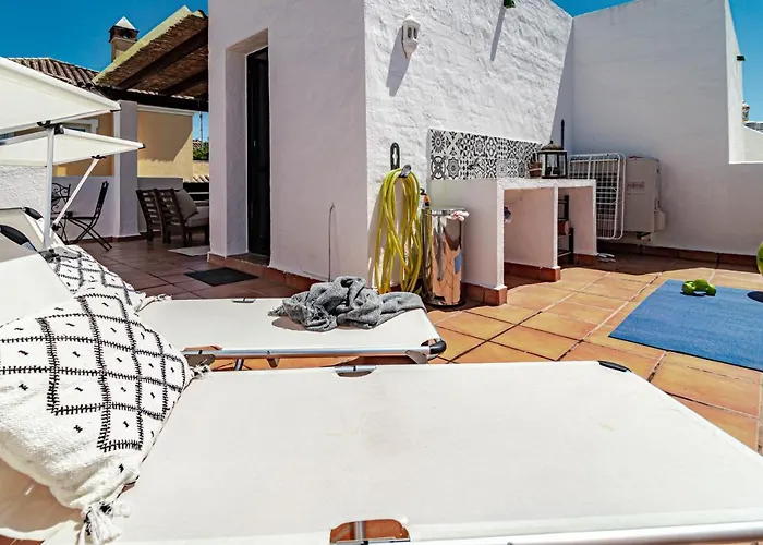 Seaside 3 Bedroom Townhouse In San Pedro Close To The With Private Garden Marbellac