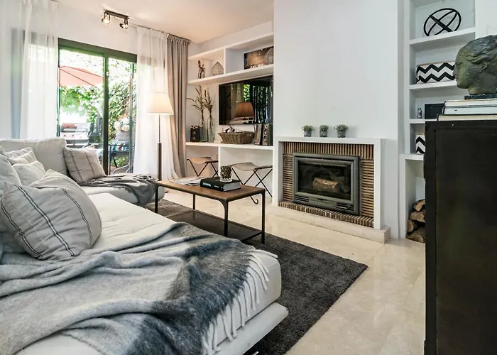 Seaside 3 Bedroom Townhouse In San Pedro Close To The With Private Garden Marbellac